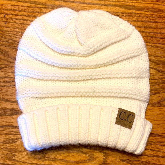 C.C Accessories - C.C. Beanie White